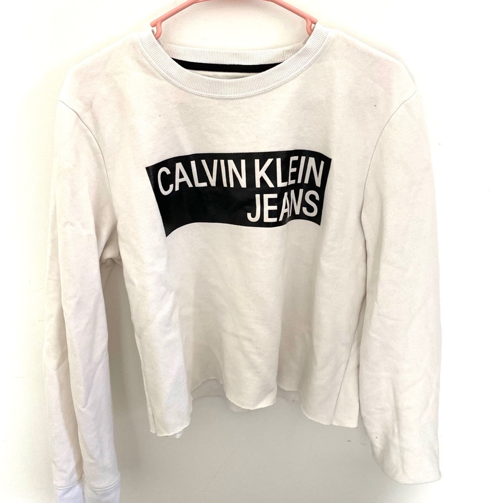 Calvin Klein cropped crewneck